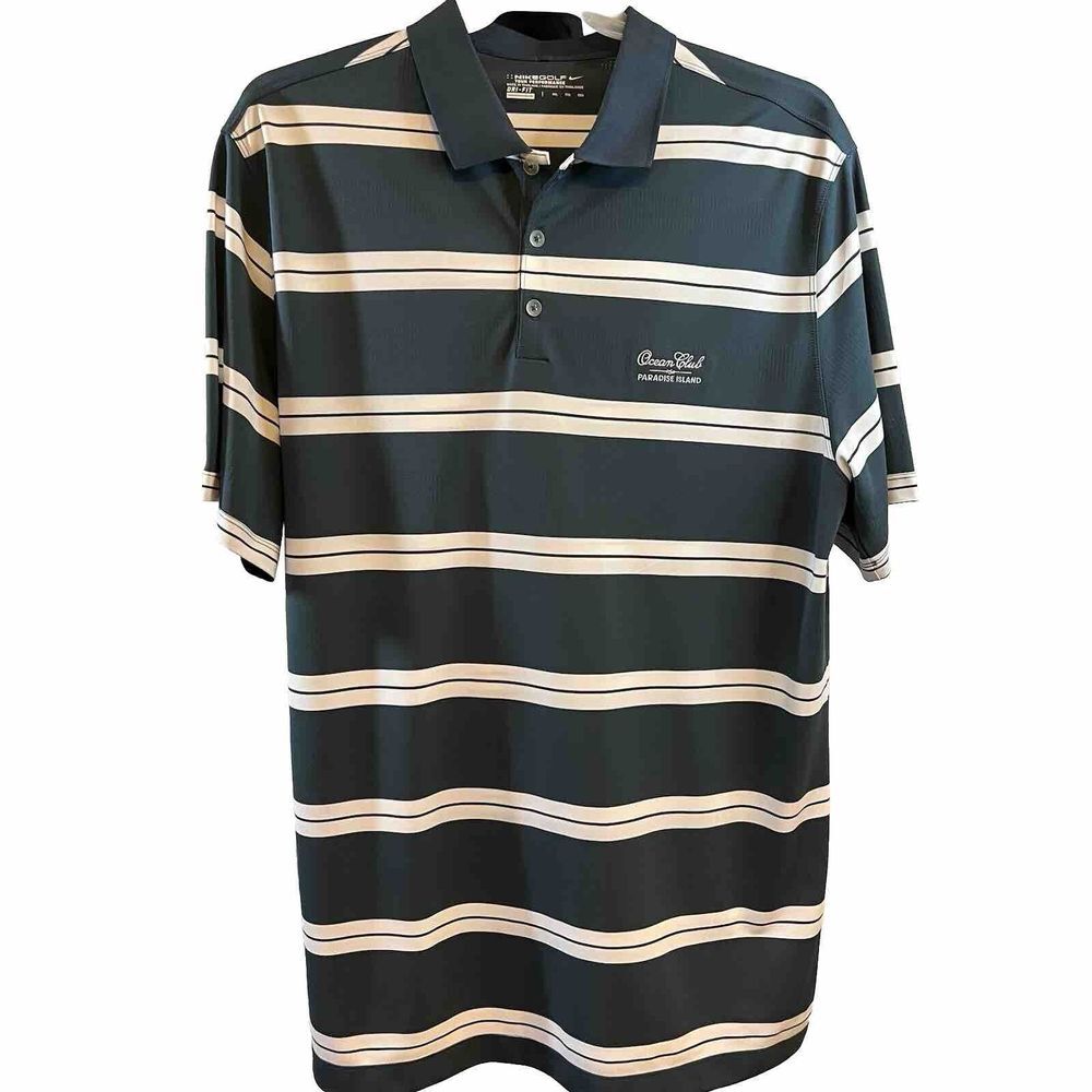 Nike Golf Tour Performance Dri-FIT Polo Shirt Ocean Club Paradise‎ Island XXL